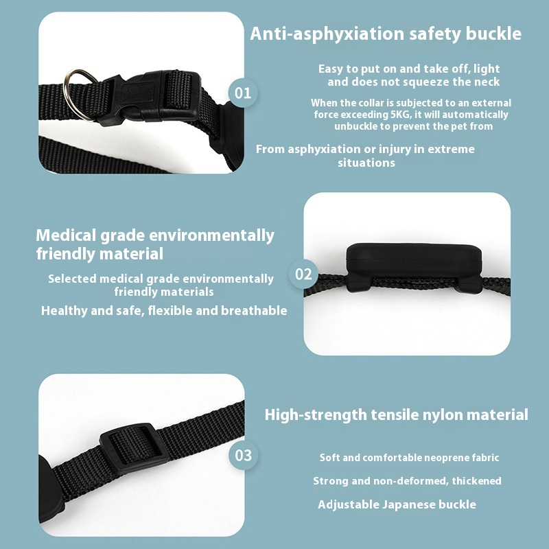 Bluetooth 5.2 Pet Tracker Collar | 90dB Locator | Adjustable 28–39cm | Cats & Puppies