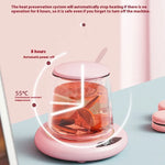 Smart Heating Coaster | 3-Gear Temperature Control | Keeps Drinks at 55°C