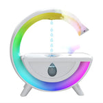 Anti-Gravity Humidifier RGB LED Desk Night Light | USB-Powered | Bedroom & Office Décor