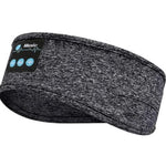Wireless Bluetooth 5.0 Sports Headband | 10-Hour Battery | Built-In Speaker | Workout & Sleep