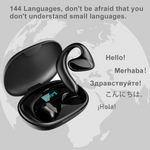 Bluetooth Smart Translation Earbuds | Real-Time Two-Way Translation | Travel & Business