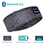 Wireless Bluetooth 5.0 Sports Headband | 10-Hour Battery | Built-In Speaker | Workout & Sleep