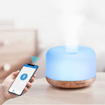 Smart WiFi Humidifier 500ml | App-Controlled | RGB Mood Light | Quiet | Tuya Compatible
