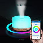 Smart WiFi Humidifier 500ml | App-Controlled | RGB Mood Light | Quiet | Tuya Compatible