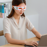 Smart Eye Therapy Massager | Phototherapy & Microvibration | 3-Minute Timer | Portable & Rechargeable