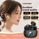 PulsePlay Pro Wireless Sports Headset | Low-Latency | Noise Reduction | 4–8 Hr Battery