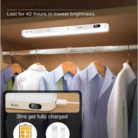 SmartGlow Motion Sensor Cabinet Light with Battery Display