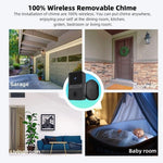 Smart WiFi Video Doorbell | HD Camera | Two-Way Audio | Motion Alerts | Wireless Intercom