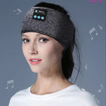 Wireless Bluetooth 5.0 Sports Headband | 10-Hour Battery | Built-In Speaker | Workout & Sleep