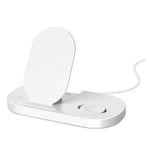 15W 3-in-1 Wireless Charger Folding Stand | Phone, Watch & Earphone Charging | Portable