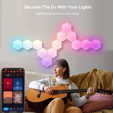 RGBIC Smart Gaming Atmosphere Light Panel