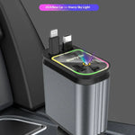 Car Mobile Phone Charger Four-in-one Multi-function Double Telescopic Strip Line