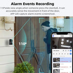 Smart WiFi Video Doorbell | HD Camera | Two-Way Audio | Motion Alerts | Wireless Intercom