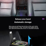 Car Mobile Phone Charger Four-in-one Multi-function Double Telescopic Strip Line