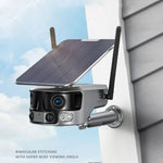 Solar Wireless Security Camera | 1080P HD | 360° Pan-Tilt | Motion Detection | IP65 Weatherproof
