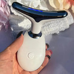 7-Color Microcurrent Facial Massager | Skin Firming & Anti-Aging | Face & Neck Beauty Device