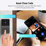 Smart WiFi Video Doorbell | HD Camera | Two-Way Audio | Motion Alerts | Wireless Intercom