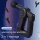 EliteEase Muscle Massager Gun | Deep Tissue Relief | 3200RPM Brushless Motor | Hot Compress | Foldable